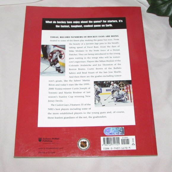 The Coolest Guys 2 NHL Top 35 Hockey Players 2000 Used Book Sports - Picture 4 of 5